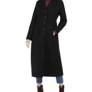Tommy Hilfiger Long Black Maxi Coat XS